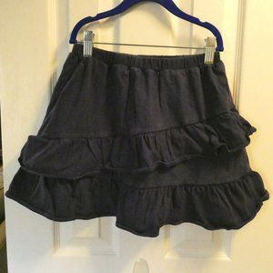 Crewcuts Navy Ruffled Skirt
